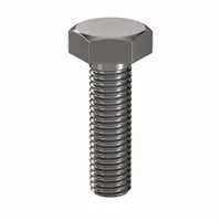 Hex Head Cap Screw: Steel, Class 8.8, Plain, M10, Metric, 35 mm lg, Fully Threaded, Metric, 50 PK (MPN HC3810035-050P1)