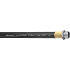 This nitrile bulk gasoline hose features a nitrile tube and cover, rated for 50 psi working pressure. With a 3/4 in inside diameter and 20 ft length, it operates in a temperature range of -30° to 140°F. Suitable for fuel transfer applications in industrial fueling systems and equipment.