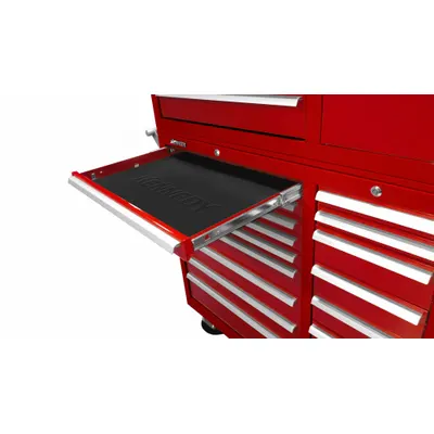 KENNEDY Drawer Liner: Tool Drawer Liner, 16 3/8 in Overall Wd, Polyester - Cabinet Drawer Liners