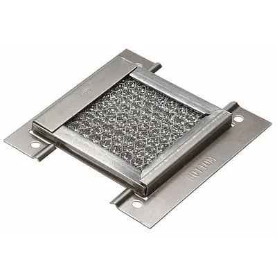 HOFFMAN Filter: Aluminum, 4.09 in Overall Ht, 3.25 in Overall Wd, 0.34 in Overall Dp - Replacement Filters