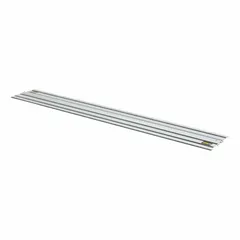 This 46-inch guide rail is designed for use with DEWALT track saws. It provides a stable, guided cutting surface to achieve straight, accurate cuts in materials such as plywood and MDF. The track ensures proper fit and alignment with the track saw system for clean, splinter-free edges.