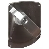 Storeroom lever lockset in satin stainless steel finish. ADA compliant and ligature-resistant. ANSI F86 function with no visual indicator. Suitable for interior doors requiring secure egress control