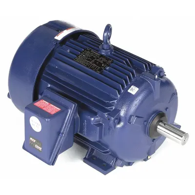 MARATHON MOTORS Severe Duty Motor: Rigid Base Mount, Totally Enclosed Fan Cooled, 20 hp - Rigid Base 3-Phase General Purpose AC Motors