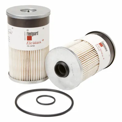 FLEETGUARD Automotive Fuel Filter: 14 3/8 in Overall Lg, 4 3/16 in Outside Dia - Cartridge Fuel Filters