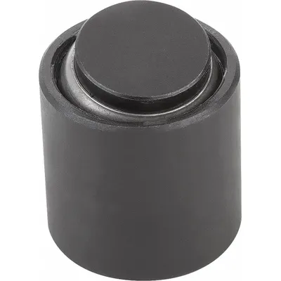 KIPP Tapped Gripper w/Flat Pad: M12, 11 mm Tap Dp, 25 mm Pad Dia, 136 kN Max Load - Tapped Grippers with Flat Steel Pad