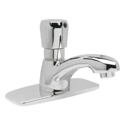 ZURN AquaSpec® Single-Post Push-Button Metering Bathroom Faucet, Chrome, 1 gpm - Single-Post Push-Button Metering Bathroom Faucets