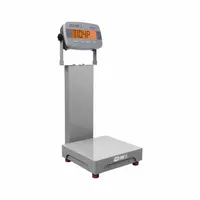 B-TEK Industrial Bench Scale: 18 in x 18 in, IP54, Column-Mounted, DuraShield, Carbon Steel (MPN NB-BC-1818-200-SP-COMPLETE)