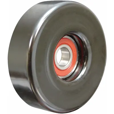 DAYCO 89026 Flat Idler Pulley, Light Duty Steel Serpentine - Flat Idler Pulleys for Vehicles