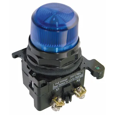EATON Pilot Light: 30 mm Panel Mounting Size, Blue, LED - LED Pilot-Lights