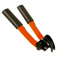 This hand tool is designed for driving, pulling, and holding stakes in concrete formwork. It is used during slab and foundation work to assist in form setup and removal. The tool has an 18-inch overall length.