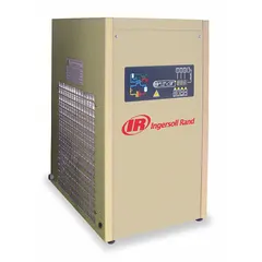 This refrigerated compressed air dryer is designed for high inlet temperature conditions, delivering 100 cfm at 115V AC. It achieves a 50°F dew point and features a 1 in NPT connection. Suitable for general industrial compressed air systems requiring moisture removal.
