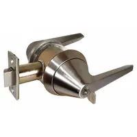 MARKS USA Door Lockset: Storeroom Lever Locksets, Stainless Steel, ADA Compliant, Ligature-Resistant (MPN 195SSFB/32D)