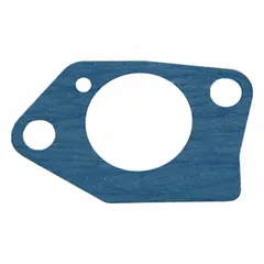 Carburetor gasket for HONDA generator models EB5000XK3AT, EG5000CLAT, EG6500CLAT, and EM5000SXK3AT. Serves as a replacement seal in the carburetor assembly to prevent air and fuel leaks, supporting proper engine operation in generator applications.