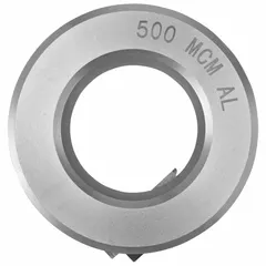 Single-piece stripping bushing for use with DEWALT DCE151 XR tool. Designed for aluminum THHN/XHHW cable up to 500 MCM. Facilitates insulation removal in electrical wiring applications.