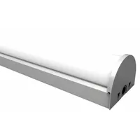 REMPHOS Surface Mount Fixture End Cap: 3 in Lg, 6 in Wd, 4 in Ht, Brushed Nickel, For LIVC G2 (MPN RPT-P-LIVC-G2-ENDCAP-MODERN1)