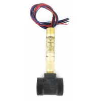DWYER Liquid Flow Switch: Paddle, 1/2 in/1/4 in/2 in/3/8 in For Pipe Size, Brass, 1 in NPT, NPT (MPN V6EPB-B-D-3-MI)