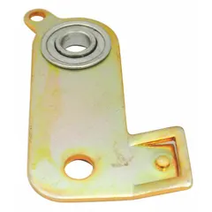This ARIENS rear bracket and bearing is a replacement component for snow blowers. It supports the auger or drive system, ensuring smooth rotation and reducing wear. Compatible with Ariens model 911037.