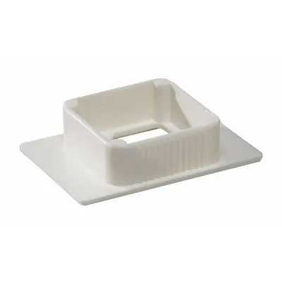 DYNALON Tissue Embedding Ring: White, ABS, 1 5/8 in Overall Lg - Embedding Rings