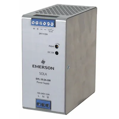 SOLAHD DC Power Supply: DIN Rail, 240 W Output Power - Rated, 10 A Current - Output - DIN Rail Mount DC Power Supplies