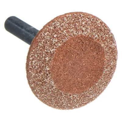 NORTON A37 Vitrified Mounted Point, 1-1/4 in Dia, 60 Grit, Aluminum Oxide - General Purpose Mounted Points for Carbon Steel