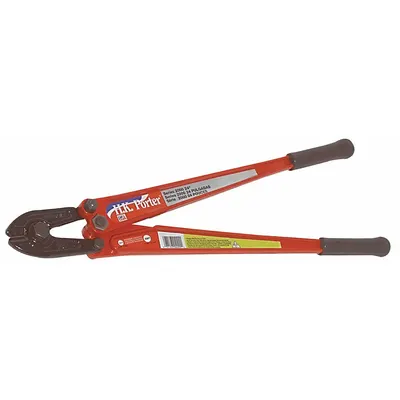 CRESCENT H.K. PORTER Bolt Cutters: Steel, For 11/16 in Max Dia Soft Steel, 42 in Overall Lg - Heavy-Duty Bolt & Chain Cutters