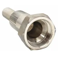 TRERICE Threaded Thermowell: Stainless Steel, For 3 1/2 in Stem Lg, 1 3/4 in Insertion Lg, 600°F (MPN 3-4FA5)