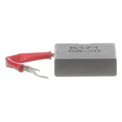 Replacement brush for LEESON DC motors. Used in industrial applications such as conveyors, pumps, and material handling equipment where reliable motor commutation is required.