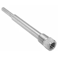 ASHCROFT Threaded Thermowell: Stainless Steel, For 9 in Stem Lg, 7 1/2 in Insertion Lg (MPN 10W0750RT260C)