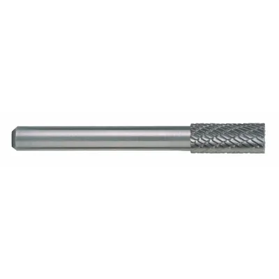CLE-LINE Double-Cut Cylinder Bur SA-5, 1/2" x 1" Head, 1/4" Shank - Double-Cut Cylinder Burs
