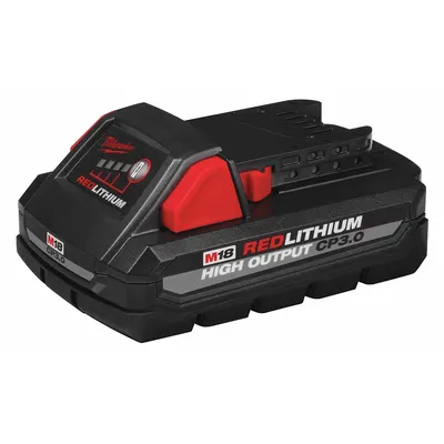 MILWAUKEE Battery: M18, 3 Ah, Battery Included - Milwaukee Cordless Tool Batteries