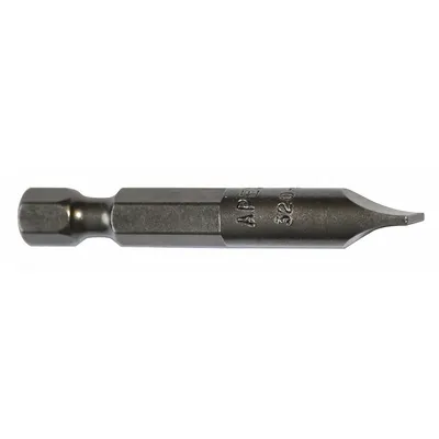 APEX Power Bit: Power Bit, Slotted Head, Imperial, 3F-4R Bit Industry Size, Std - Impact Bits