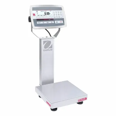 OHAUS D52XW2WQS6 Bench Scale with Column-Mounted Indicator - Bench Scales with Column-Mounted Indicator