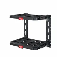 MILWAUKEE PACKOUT Racking System: 21 1/2 in W x 17 5/8 in D x 20 in H x 21 in L, Metal/Polymer (MPN 48-22-8480)