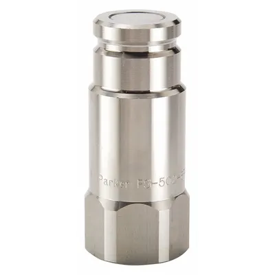 PARKER FS-252-4FP-E5 FET Series Hydraulic Quick-Connect Coupling Plug - Parker FET Series Hydraulic Quick-Connect Coupling Plugs