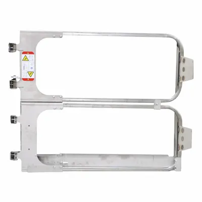 PS INDUSTRIES Full-Height Single-Door Metal Safety Gate