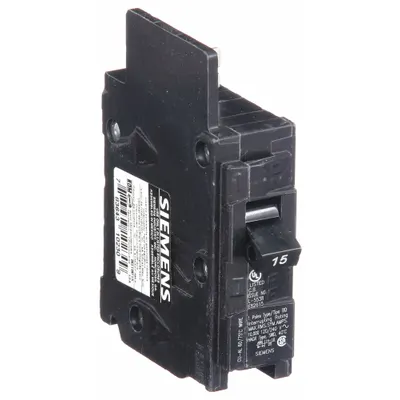 SIEMENS BQ1B015 BQ Series Miniature Circuit Breaker - BQ & BQH Series, Bolt-On Siemens Miniature Circuit Breakers