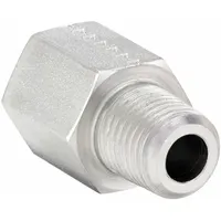PARKER Metal Pipe Straight: Straight, Steel, 3/4 in x 3/4 in, 4,000 psi (MPN 3/4X3/4FHG4S)