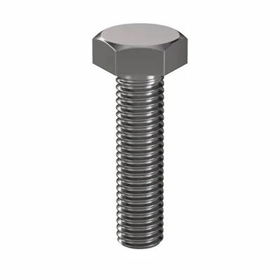 LINDSTROM Hex Head Cap Screw: Steel, Class 8.8, Furnace Black, M10, Metric, 40 mm lg - Class 8.8 Steel Hex Head Cap Screws