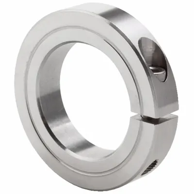 CLIMAX METAL PRODUCTS Stainless Steel Recessed-Screw Shaft Collar - Stainless Steel Recessed-Screw Shaft Collars