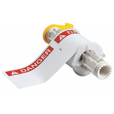BRADY Danger Precut Label Roll - Brady Danger Precut Label Rolls