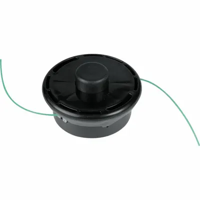 MAKITA String Trimmer Head: Plastic, 4.25 in Dia, Twisted, Black - String Trimmer Replacement Heads