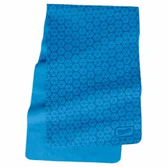 These evaporative-cooling neck wraps are made of PVA material and activate by water immersion, providing up to 4 hours of cooling. The blue wraps feature a snowflake pattern and have no closure, with a universal fit suitable for use in hot environments during industrial tasks.