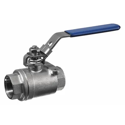 USA INDUSTRIALS 1/4 in 304 Stainless Steel Ball Valve with - Stainless Steel Ball Valves