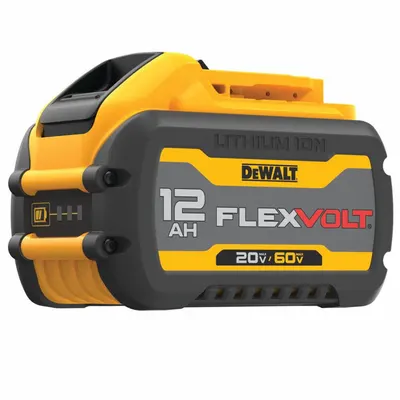 DEWALT Battery: FLEXVOLT, 12 Ah, Battery Included - DEWALT Cordless Tool Batteries