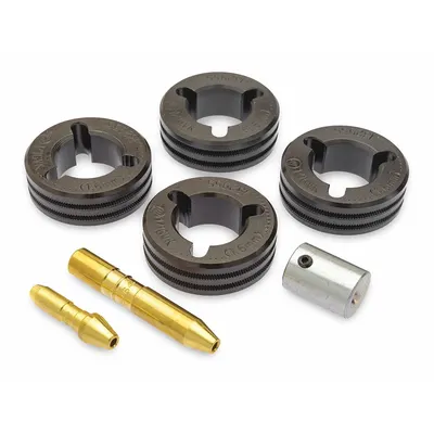 MILLER ELECTRIC 4-Roll Kit with Inlet - 4-Roll Kits with Inlet, Intermediate & Antiwear Guides for Miller