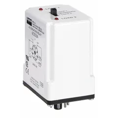 This plug-in alternating relay features an octal base and DPDT contacts. It alternates between two loads each time the coil is energized, commonly used in HVAC systems, pumps, and compressors to equalize run time. Rated 10 A at 240 V AC and 10 A at 28 V DC.