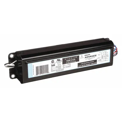 ADVANCE Driver: Class 2, 150 W Max. Power Output, 120 to 277V AC, 120 to 280V DC - Fixed Output Constant Current Drivers