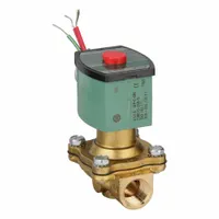 REDHAT Solenoid Valve: 2-Way, Normally Open, 1/2 in Pipe Size, 220V AC/240V AC, Watertight, NBR Seal (MPN 8210G034LF 240/60,220/50)