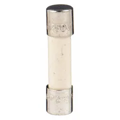Fast-acting cylindrical fuse rated 8 A and 250 V AC, non-indicating, with 5 mm x 20 mm dimensions. Suitable for overcurrent protection in control panels, power supplies, and electronic equipment requiring rapid response to faults.