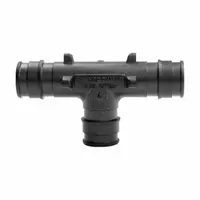UPONOR Barbed Tee: 3/4 in ID x 3/4 in ID x 3/4 in ID Size, Barbed x Barbed x Barbed x Barbed (MPN Q4757575)